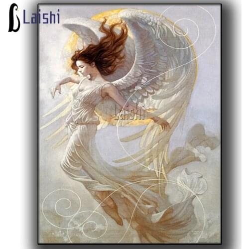 Full round Drill 5D Diamond Painting Angel beauty Embroidery Handicrafts DIY Diamond Embroidery Mosaic Gift Wall Arts Decor