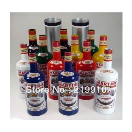 Free shipping Moving, Increasing and Coloring Bottles (12 bottles) Magic Tricks
