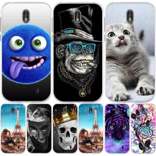 For Nokia 1 Case Cover for Nokai 1 2018 Case Bumper Soft Silicone TPU Back Cover for Nokia 1 TA-1047 TA-1060 TA-1056 Phone Cases
