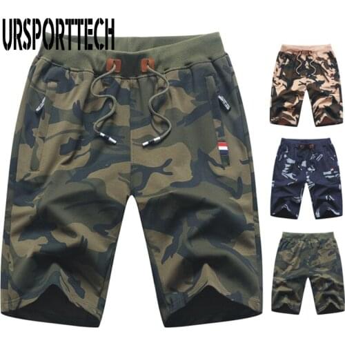 New Summer Shorts Men Overzied 7XL Camouflage Casual Sportswear Shorts Men Homme Streetwear Elastic Waist Men Shorts Clothing