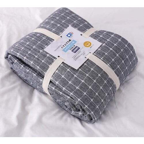 Spring Summer Air Condition Blanket for Bed Office Sofa Towel Quilt Throw Blanket for Adult Student Bedspreads Bedding Coverlet