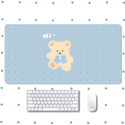 Student Writing Pad Waterproof Leather Mouse Pad Kitchen Decoration Accessories Computer Mouse Pad Oversized Desk Pad