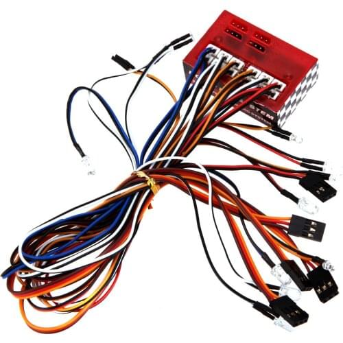 Brand AX-511Multi-function Circular Ultra Bright RC Car LED lamp light with strobing-blasting Flashing fast-slow Rotating Mode