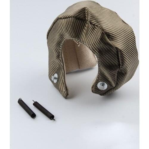 Titanium T3 GT25 GT28 GT30 GT32 Turbo Charger Cover Turbo Blanket Heat Shield Cover High Quality