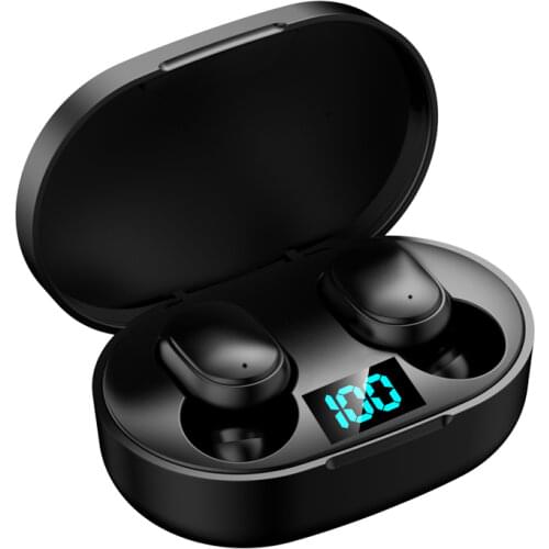 LEVANA E6S TWS Bluetooth 5.0 Earphone Charge Box Wireless 9D Stereo Sports Waterproof Earbuds Headset for xiaomi oppo smartphone