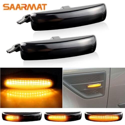2PCS mudguard indicator light Dynamic Flowing Water Turn Signal Light For Land Rover Discovery 3 4 Rover Sport L320 Freeland 2