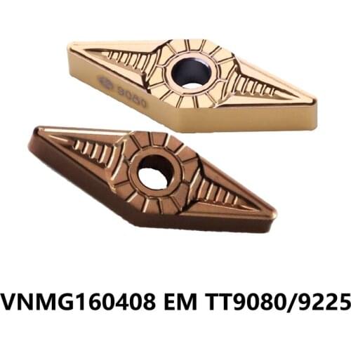 10pcs Original VNMG 160408 VNMG160408EM TT9225 TT9080 Lathe Cutter VNMG160408 Turning Tools CNC Cutting Carbide Inserts