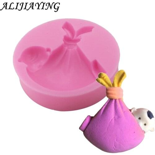 1Pcs Lovely Baby Handmade Soap Silicone Mold Cake Ice Modeling Tool Pastry Arts Decorative Kitchen Accessories D0058