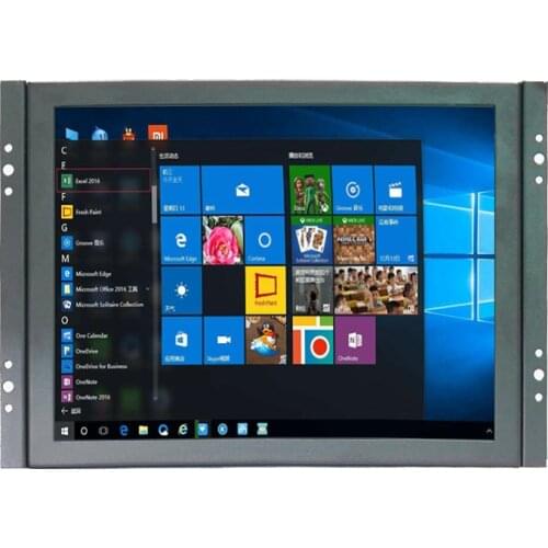 ZHIXIANDA 8 inch open frame monitor tft usb cctv lcd monitor 1024*768 with multi interface and speakers