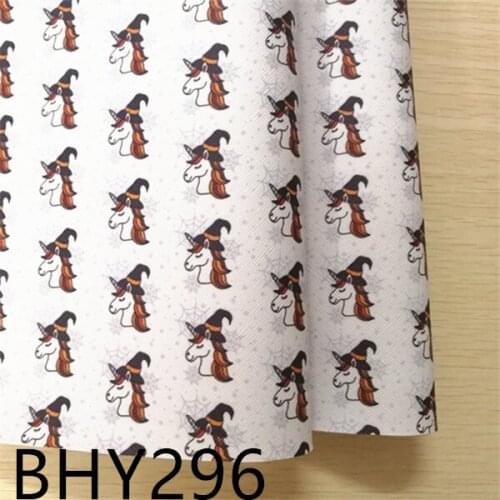 Free shipping 7.6*12inch cartoon line print synthetic leather fabric for DIY accessories BHY296