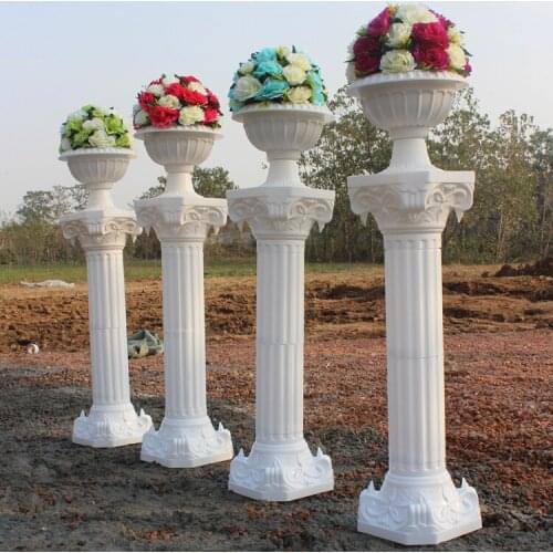 Free Shipping Fast Delivery Wedding Pillars Banquet Column 88cm(H) Wedding Road Leads Wedding Decoration Party Supply