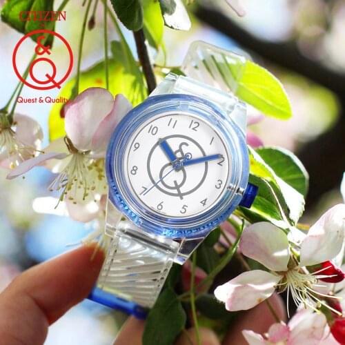 Citizen Q&Q watch women ladies Gift Clock Top Luxury Brand Waterproof Sport Quartz solar women watches Neutral watches relogio