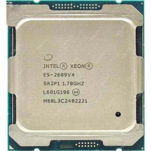 Original Intel Xeon processor E5 2609V4 1.70GHZ 8Core 20MB SmartCache LGA2011-3 E5 2609 V4 E5-2609 V4 free shipping E5-2609V4