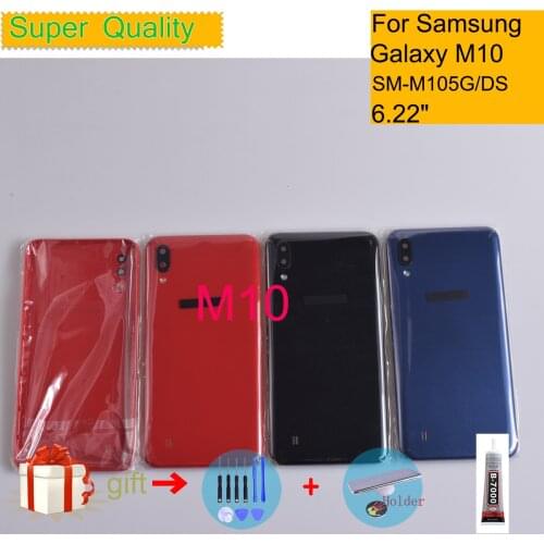 For Samsung Galaxy M10 M105 M105F SM-M105M/DS Housing Back Cover Case Rear Battery Door Chassis M10 Housing Replacement