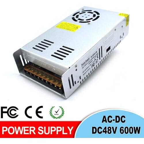 DC Power Supply 12V 18V 24V 30V 36V 42V 48V 60V 600W Led Light Transformer 220V 110V AC DC12V DC24V DC48V SMPS For CCTV Lamp CNC