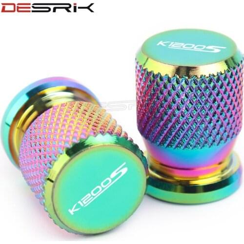 2 Pieces Colorful Motorcycle Tires Valves Tyre Stem Airtight Cover Air Caps Theftproof Wheel For BMW K1200S k 1200 S All Years