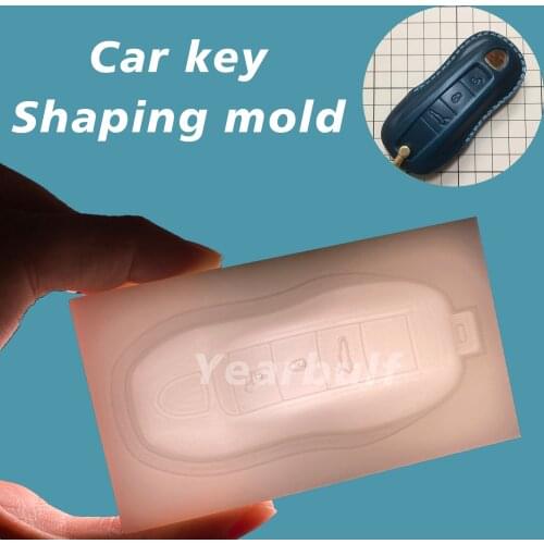 Car Key Holster Plastic Pattern Integrated Molding Handmade Leather Goods DIY Cold Compression Mold Working Tools