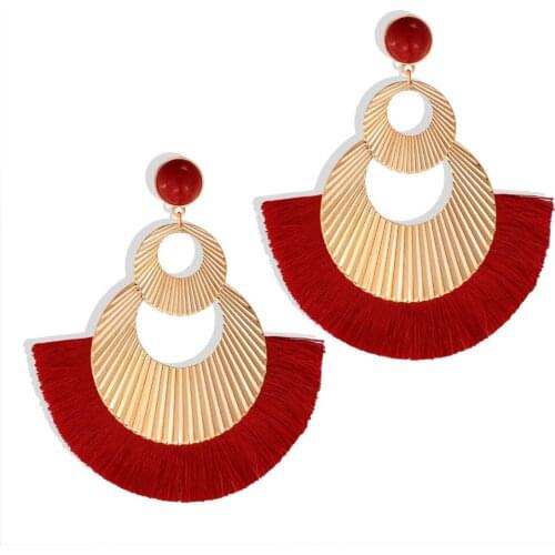 New Hot Sale Vintage Porn Pearl Eaarrings Fahion Women Statement Tassel Earrings For Womens Jewelry