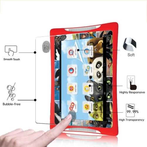 Front High Clear Glossy screen protector film For Nabi Dream 8.0" tablet pc HD lcd screen protective films + cleaning cloths