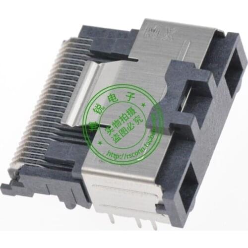 MOLEX SAS connectors PCI Express 0.8 50P 90 -degree horizontal spacing 75783-0232