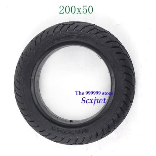 Electric Scooter Tyre With Wheel 8" Scooter 200x50 Tyre Inflation Electric Vehicle Wheel 200x50 solid tires