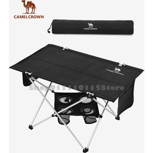 Outdoor Folding Table Multifunctional Picnic Folding Table Portable Camping Stall Household Ultra Light Folding Table