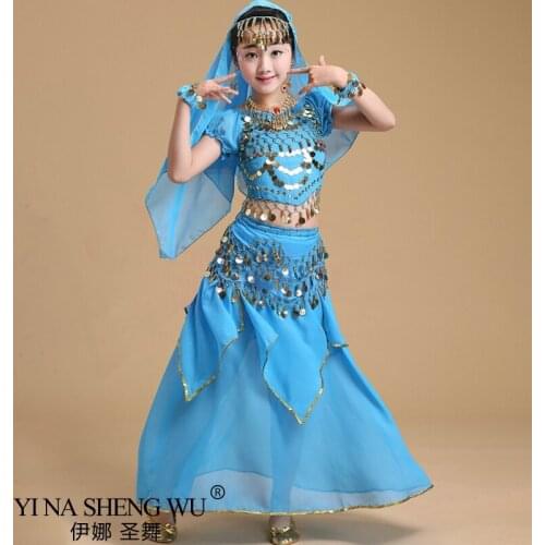 Kids&Adult Belly Dance Costumes Set Oriental Dance Costumes Bellydance Set Girls Egyptian Bollywood Kids Belly Dancing Clothing