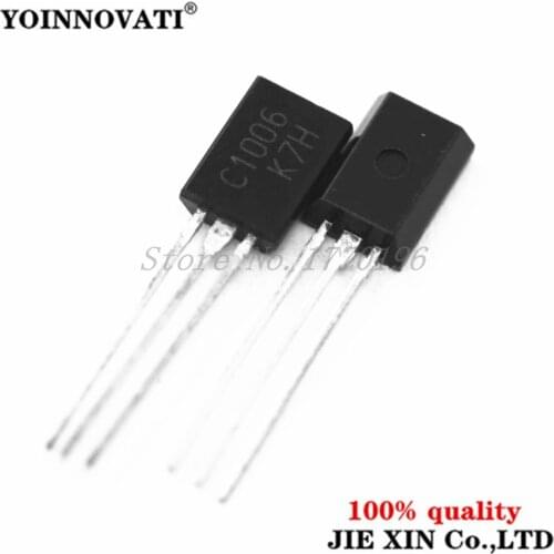 10Pcs Transistor 2SC1006 C1006 TO-92L