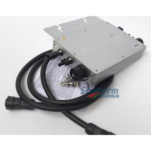 Wifi Version Micro WVC 600W Solar On grid Solar Inverter IP65 Waterproof 600W Micro Pure Sine Wave inverter AC110V120V220V230V