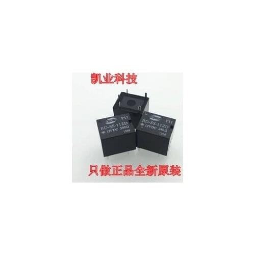10PCS/LOT relay BD-SS-112D BD-SS-112D-12VDC BDSS112D BDSS112D-12VDC BD-112D 12V 12VDC DC12V DIP5