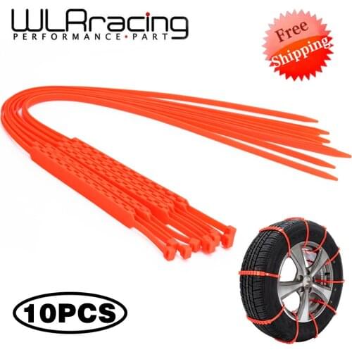 10pcs Newest 92cm Car Universal Anti Skid Snow Chains for Car Truck Snow Mud Wheel Tyre Tire Cable Ties Dropshippinp STC01