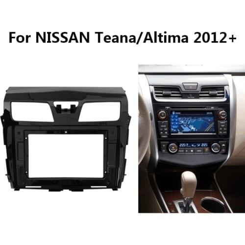 9/10.1 Inch Car Radio Fascia for NISSAN Teana 2012+ Dashboard ABS Plastic Panel Installation Trim CD DVD Player Frame Kit
