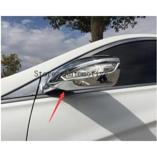 Side wing mirror cover Rear View Mirror Protecter for Hyundai Sonata 2011-2013 Chrome 2pcs