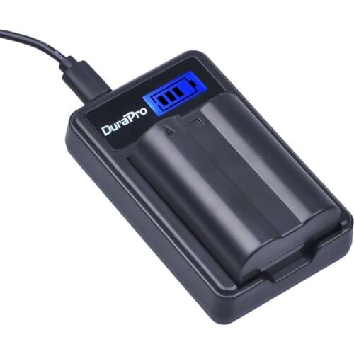 Durapro 1pc EN-EL15 ENEL15 EN EL15 Camera Battery + LCD USB Charger for Nikon Nikon D600 D610 d600e D800 D800E D810 D7000 D7100