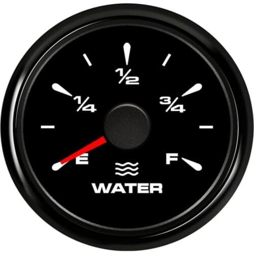 1pc New Type 52mm Water Level Gauges Waterproof Lcd Pointer Water Level Meters 0-190ohm 240-33ohm 8 Kinds Backlight for Car Boat