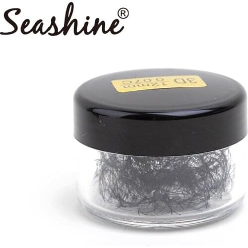 Seashine Short Stem Pre Made fans500 Fans Jar Volume lashes Pre Made Fans Jar Eyelashes Extension