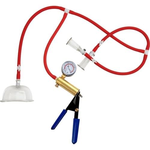 Accu-Meter Pump Multi-function Sex Toy Vagina Sucking Kits Nipple Clit Sucker Pleasure Pussy Stimulator Breast Enlargement Tool