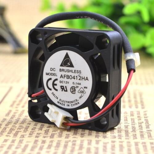 Brand new original 12V 0.14A 4010 4CM double ball bearing cooling fan AFB0412HA