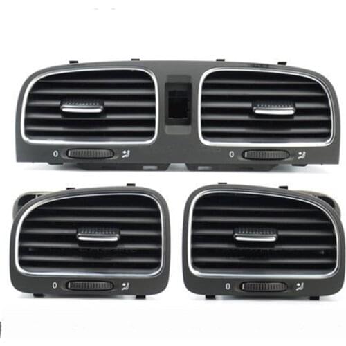 OEM Chrome Air Conditioning Vents Air AC Vent Outlet Ventilation for VW Golf 6 MK6