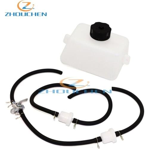 Gas Petrol Fuel Tank Switch Plastic Oil Filter Fuel hose Taps Clip Springs Fit 2-Stroke 47cc 49cc Mini Moto Dirt Pocket Bike ATV