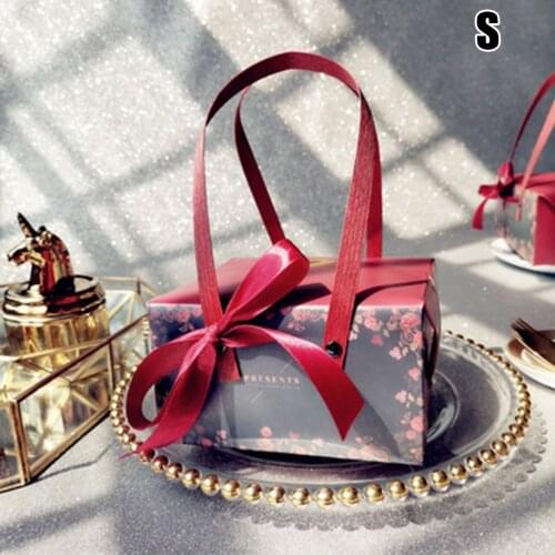 Mooncake Candy Packaging Box Flower Letter Paper Gift Bag Party Favor Ribbon Gift Wrap Storage For Mid-Autumn Festival Wedding