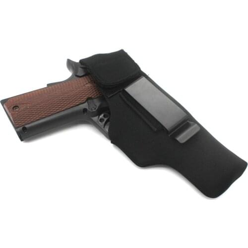 Military Tactical Pistol Holster IWB OWB Concealed Carry Handgun Bag Airsoft Hunting Universal Belt Metal Clip Gun Holsters