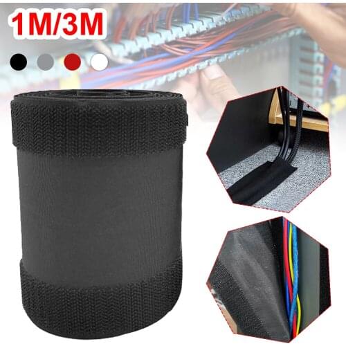 Cable cover protector flexible cable clamp strip commercial office floor wire protection hidden tool