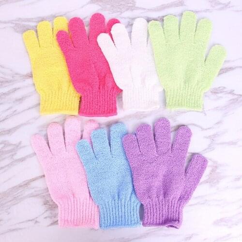 1PCS Bath for Peeling Exfoliating Mitt Glove for Shower Scrub Gloves Body Massage Sponge Wash Skin Moisturizing Bath Sponge