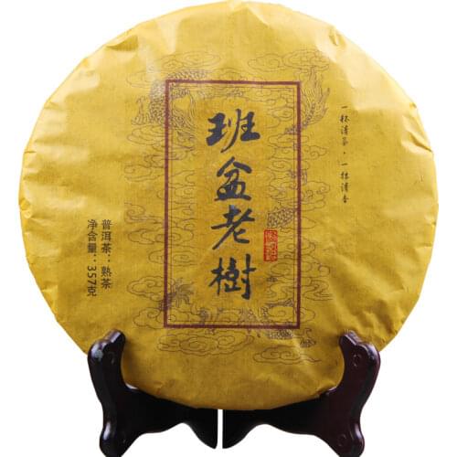 357g Yunnan Ripe Puer Tea Yiwu Ancient Tree Pure 2006 Material Shu Pu Er for Lose Weight Green Health Care Loss