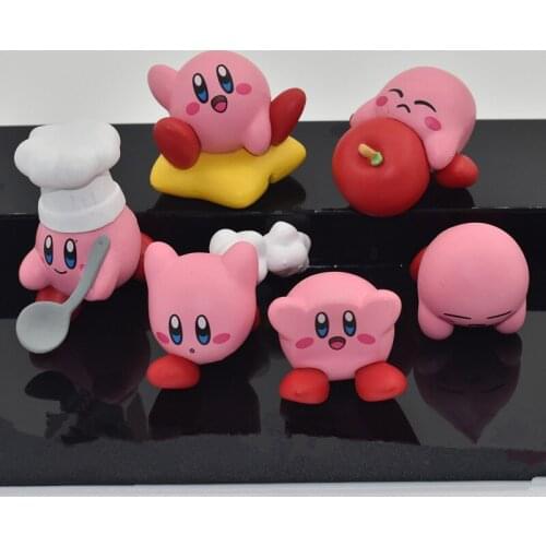 Kirby Action Figure 6 Kinds of Cute Ornaments Birthday Gifts