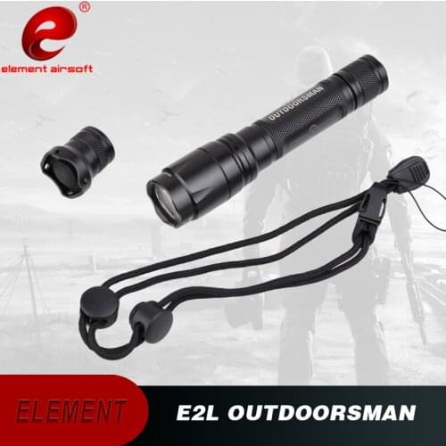 Element Airsoft Tactical Flashlight Surefir E2L Outdoor Equipment Dual-output Tactical Light For Outdoor EX344