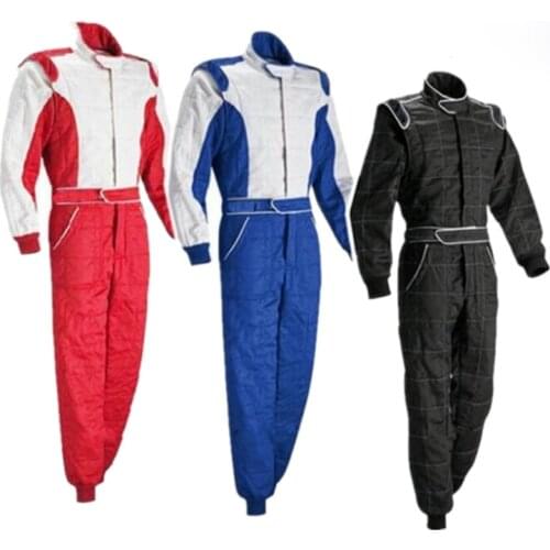 Discount sell Kart Auto Racing karting Suit motorcycle racing car Club of two layers waterproof Exercise Clothing Overalls S-4XL
