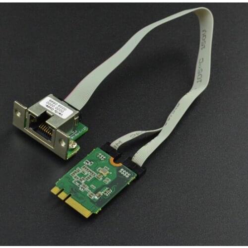 M. 2 (A + E Key) turn gigabit so FIT0798 gigabit Ethernet front-end ports expand RJ45 interface