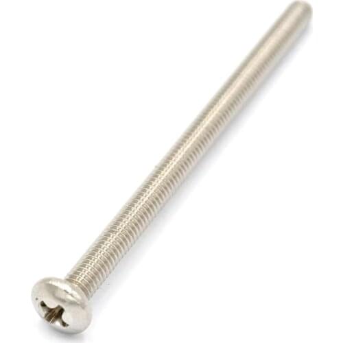 Metric M4*60mm Stainless steel Cross Recessed Pan Head Screws Fasteners